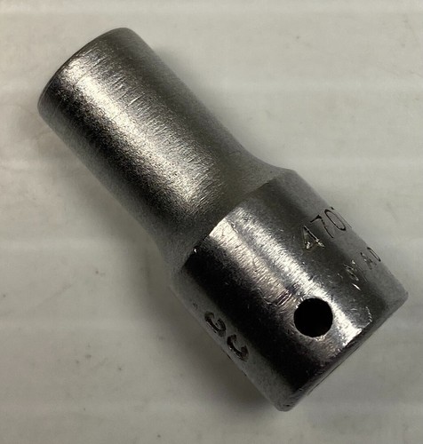 Vintage PLOMB TOOLS 4707 - 7/32" Shallow Socket 1/4” Drive 6 Point USA PLVMB - Picture 11 of 12