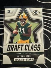 2023 Rookies & Stars Jayden Reed Draft Class DC-10 Green Bay Packers Rookie Card