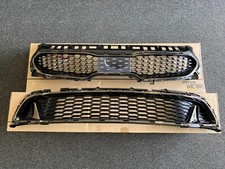 Genuine Front Bumper Grille Kia Stinger Gt 2018 To 2021 Upper & Lower Grilles