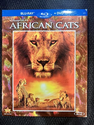Disneynature: African Cats (2 Discs, Blu-ray/DVD) SLIPCOVER