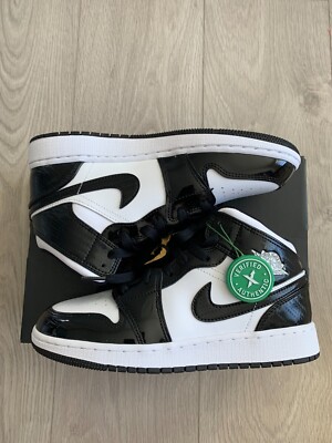Nike Air Jordan 1 Mid SE All-Star Carbon Fiber GS 2021 DD2192-001 5.5Y