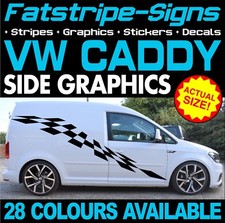 to fit VOLKSWAGEN CADDY GRAPHICS STICKERS STRIPES DECALS DAY VAN HIGHLINE R LINE