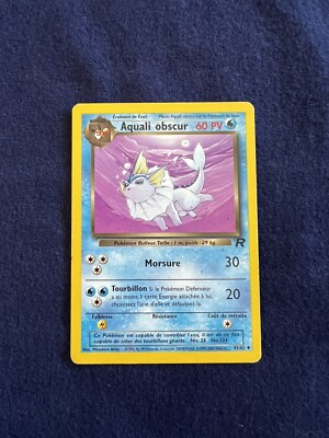Pokemon Karte - Dark Aquali 45/82 - Team Rocket - DE