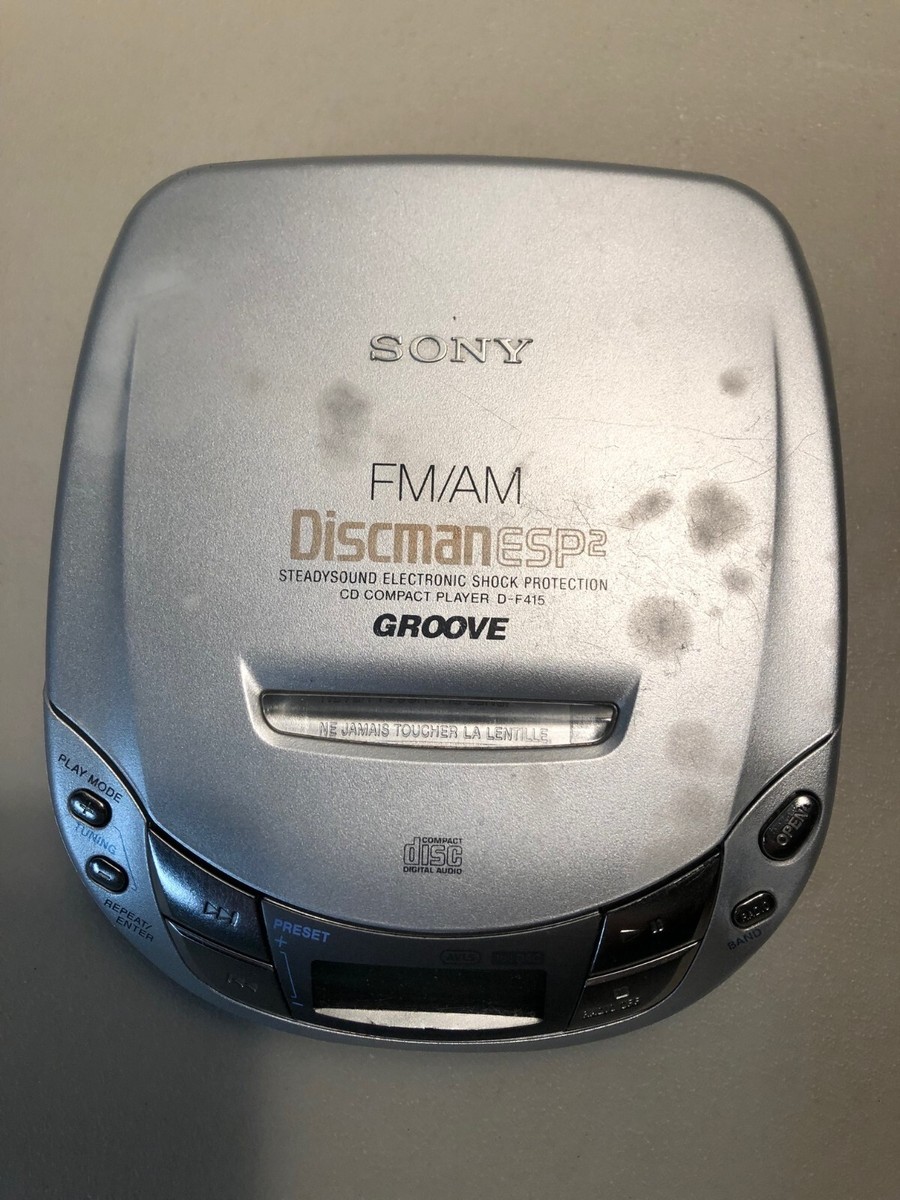 Sony Discman ESP 2: Model # D-F415 FM/AM/CD Player | eBay Sony Discman ESP 2: Model # D-F415 FM/AM/CD Player | eBay