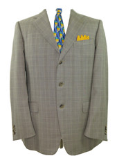 Recent Ermenegildo Zegna Mens Wool Cashmere Checks Blazer Jacket Sport Coat 40 R