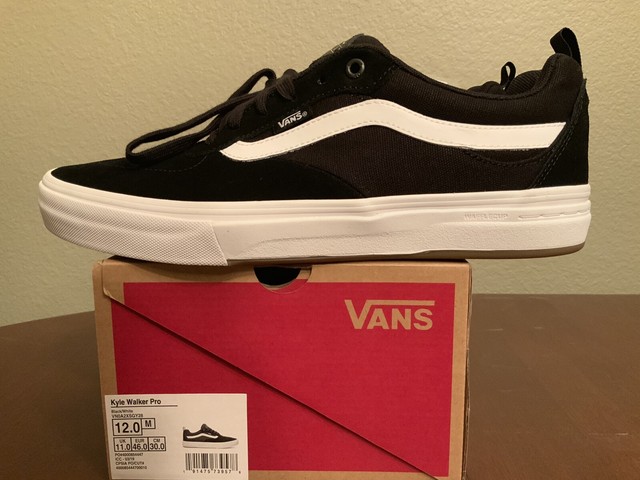 vans kyle walker pro black red