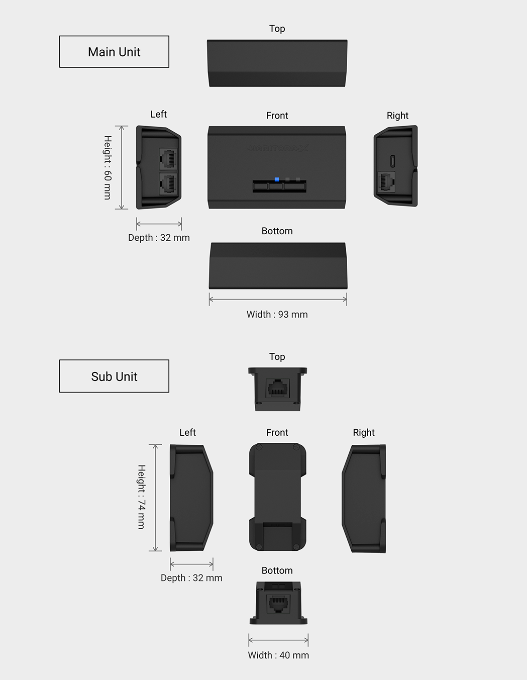 Haritorax Full Body Tracking by Shiftall Bluetooth Tracking For VR