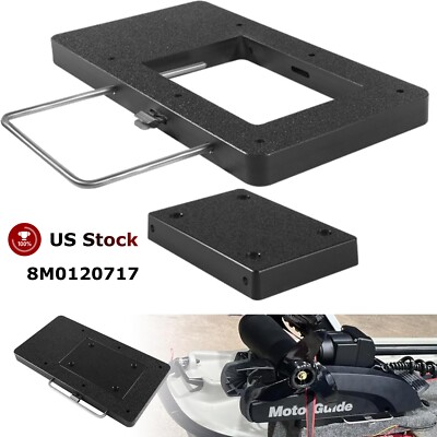 Trolling Motor Quick-Release Bracket for Motorguide XI Series 8M0120717 (Black)