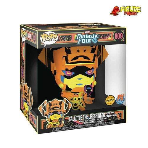 Funko POP! Jumbo 10" Marvel Galactus Lifebringer PX Negro Luz PERSECUCIÓN # 809 COMO NUEVO