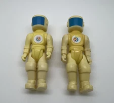 Vintage Fisher Price Construx Space Astronaut Lot Action Figure Hong Kong 1984