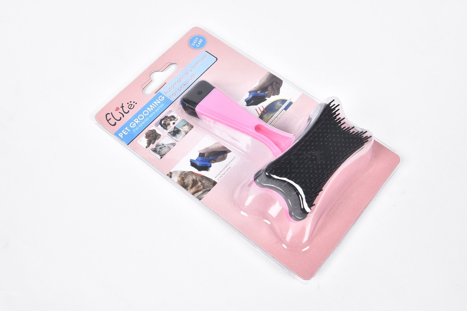 Pet Grooming Brush Fur Deshedding Tool Moulting For Dogs Cats Easy Use
