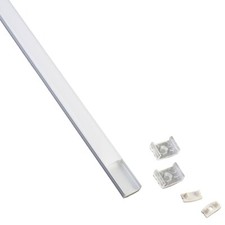 12pk LED strip light channel Recessed shape fit 6mm 8mm 10mm 12mm