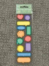 1 New Pack Of Message Stickers Empty Message Bubbles