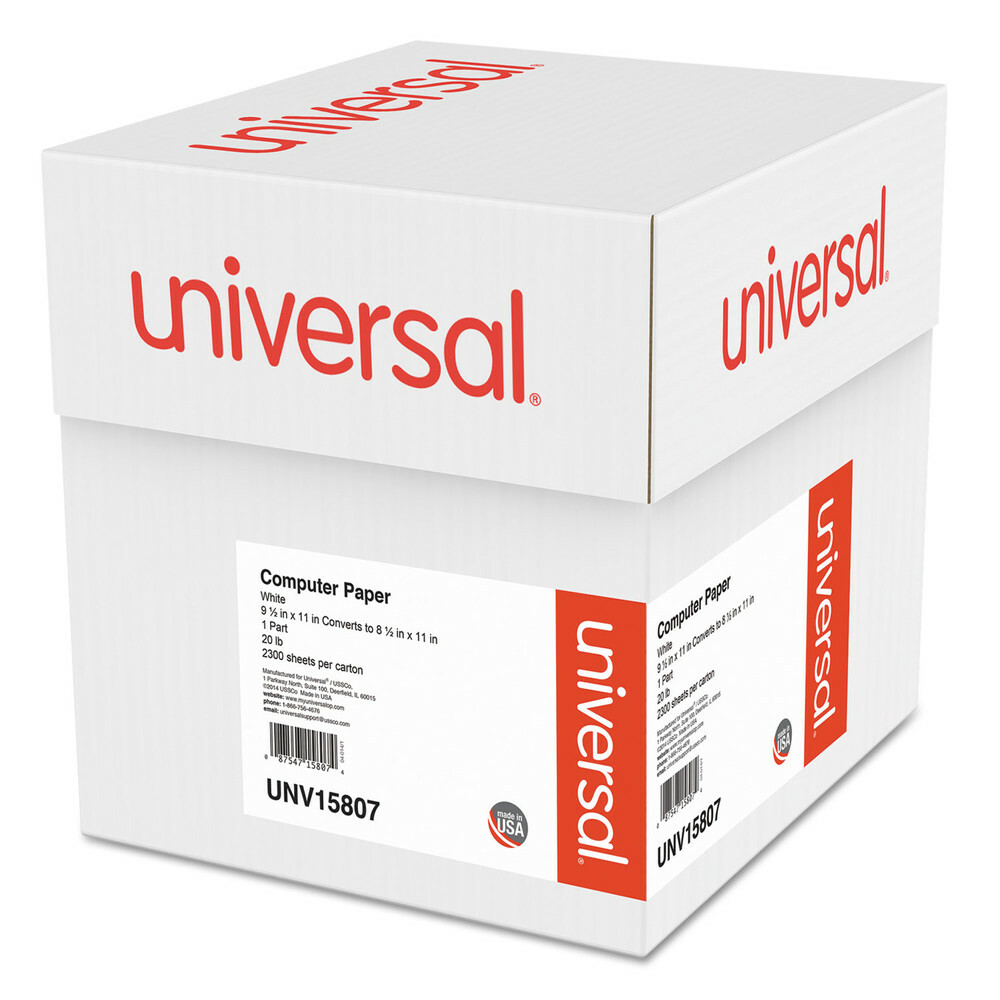 Universal 15807 Computer Paper for sale online | eBay