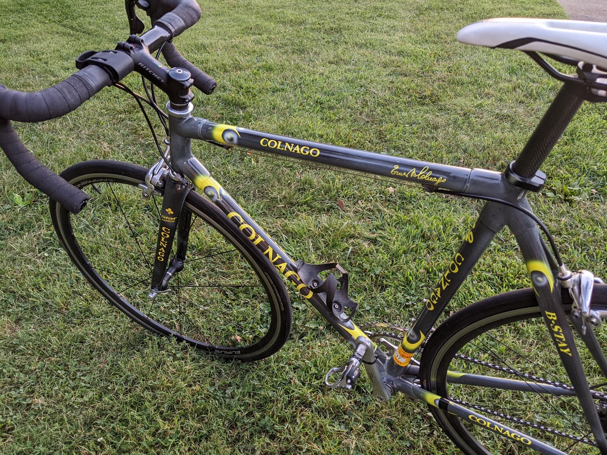 Colnago C40, Carbon, Campy Record Group-set, Campy/Cont. GP5000