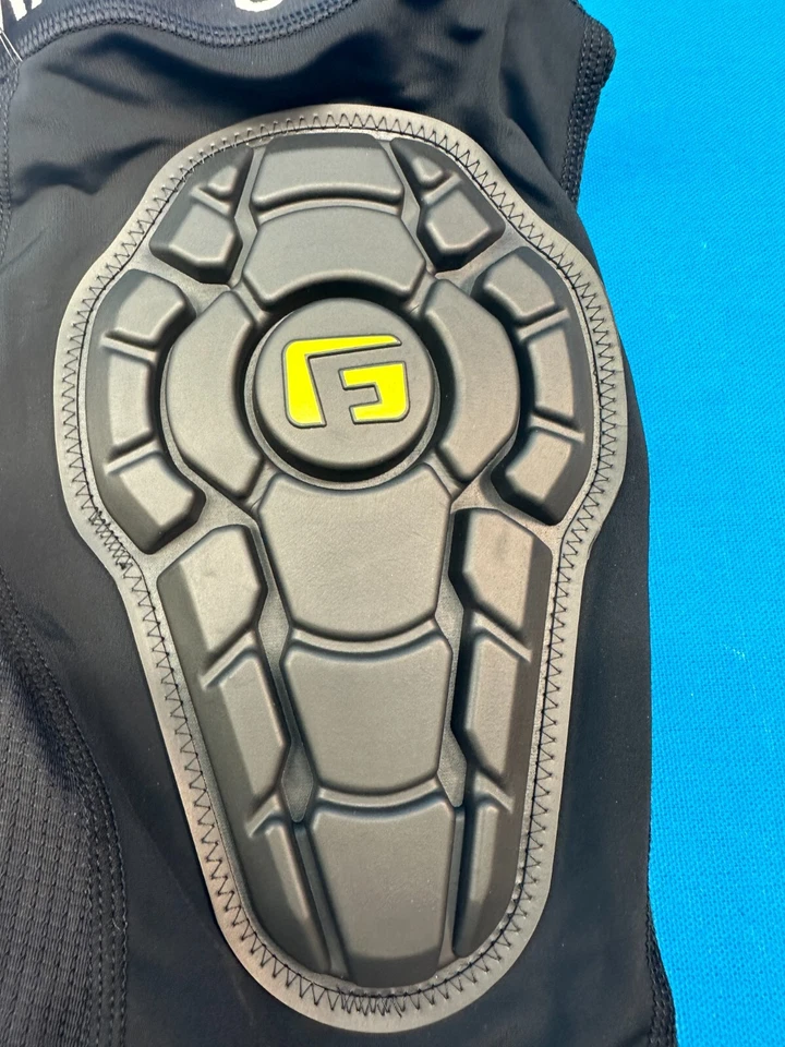 Forros cortos para bicicleta G-Form YBM8703019 EX-1 negros - talla juvenil L/XL Foto 3 de 4