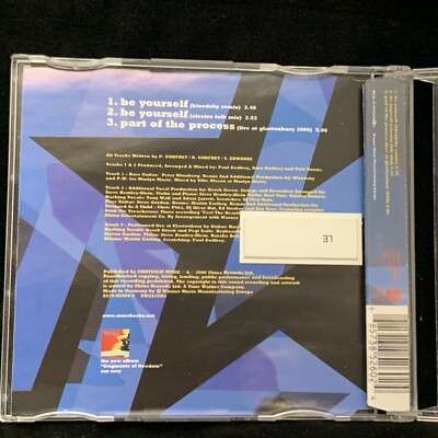 MORCHEEBA - Be Yourself - CD1 - EAST WEST CD SINGLE 2000 (germany