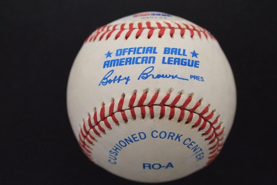 Hank Bauer (d.2007) NY Yankees 8x WS Champ Autographed MLB Signed Baseball PSA D - Image 3 of 4