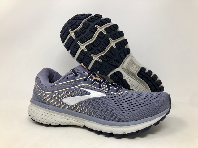 brooks ghost 12 granite peacoat peach