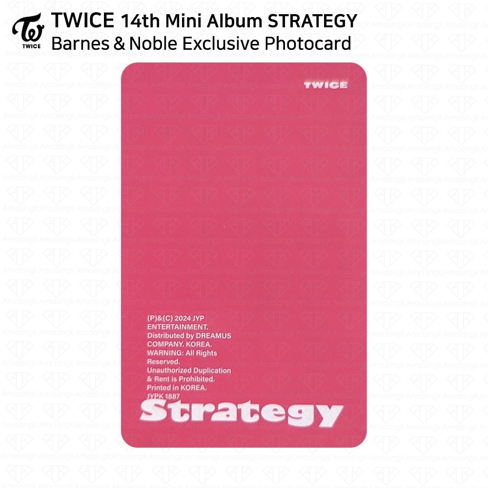 TWICE 14th Mini Album Strategy Target限定版 TWICE - STRATEGY (Target Exclusive, CD) : Target