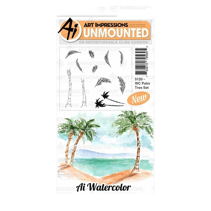 Art Impressions Beach & Nautical Craft Stamps