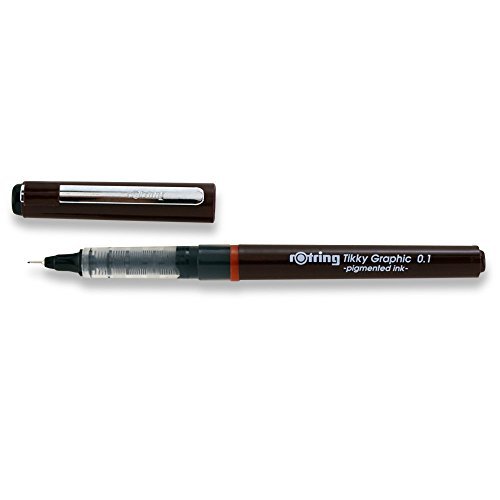 Rotring Tikky - Graphic Fineliner Fiber Tip Pen - 0.1mm - S0814730 - Brand New - Picture 4 of 5