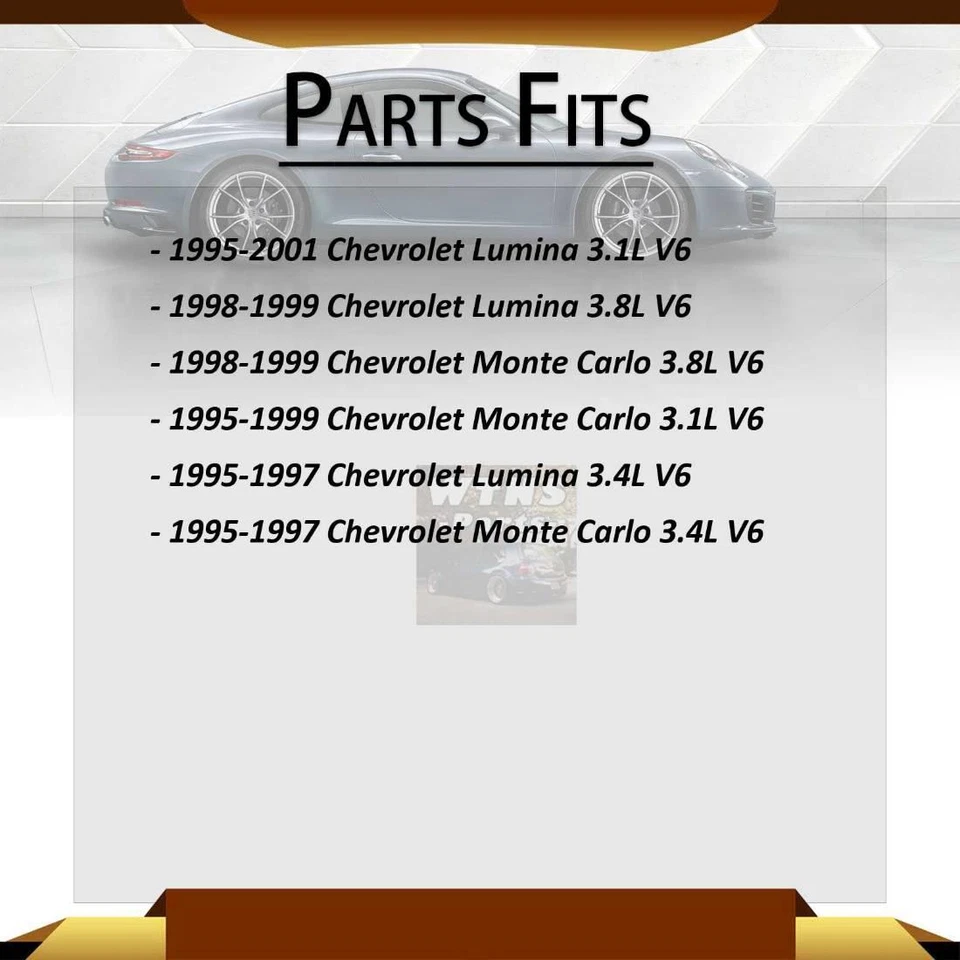 Conjunto de farol esquerdo direito 2x para Chevrolet Lumina 3.8L 1998-1999 - Imagem 2 de 4