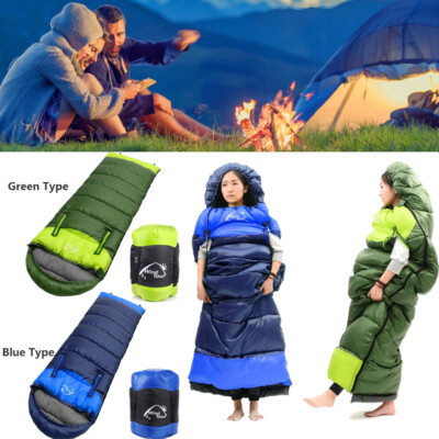 Portable Sleeping Bag Wearable Waterproof Sleeping Bags with Zipper Lightweight