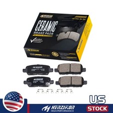 Rear Brake Pads Ceramic w/Clips for Suzuki Grand Vitara 2009-2013