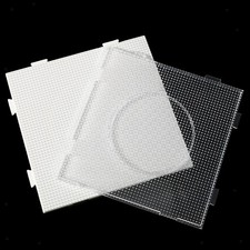 Square Fuse Beads Pegboards Sturdy Portable High Temperature Resistant Practical