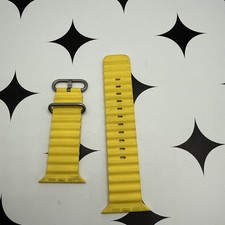  RARE Yellow Genuine Apple Watch Ultra Ocean Band Series 6 7 8 9 SE Ultra