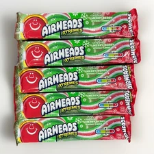 Airheads Candy, Xtremes Merry Berry Intense Sweet Sour Flavor & Playfully Chewy