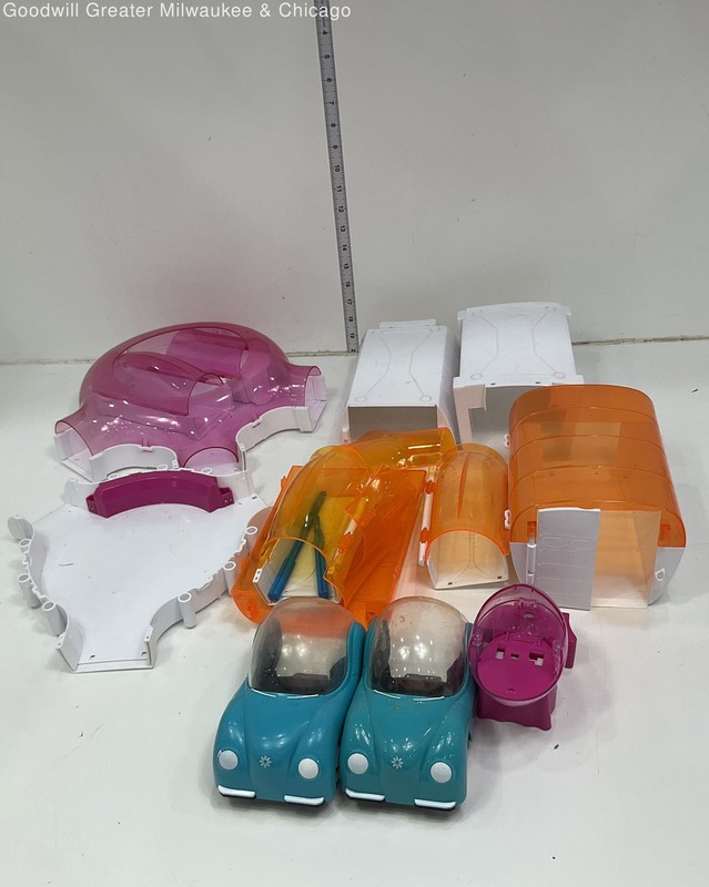 ZhuZhu Pets Multicolor Playset Accessories Track Tunnel Parts Toy Lot