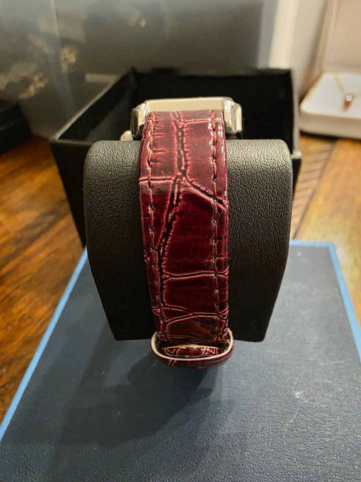 Reloj Mujer Akribos XXIV AK471PU-A Cuero Rojo Foto 2 de 4