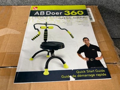 AB Doer 360 Abdominal Core & Fitness Exerciser Total Gym Trainer Machine