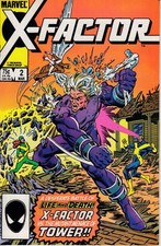 XFactor Nr 2 Marvel 1986 1st Appearance Artie...