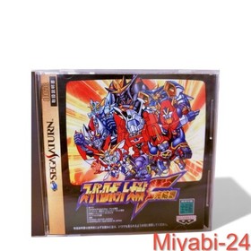Rare Sega Saturn Super Robot Wars F & Final Bug Fix Edition Used