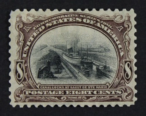 CKStamps: US Stamps Collection Scott#298 8c Mint VLH OG