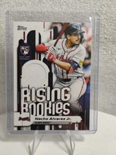 Topps 2025 Update Nacho Alvarez jr Rising Rookies Relic Card