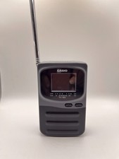 Vintage Casio TV-100B Portable Hand-Held Analog TV VHF/UHF Works 4 AA Batteries