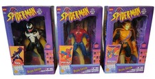 1994 Toy Biz Spider-Man Animated Series – Complete 10" Deluxe Edition Set 