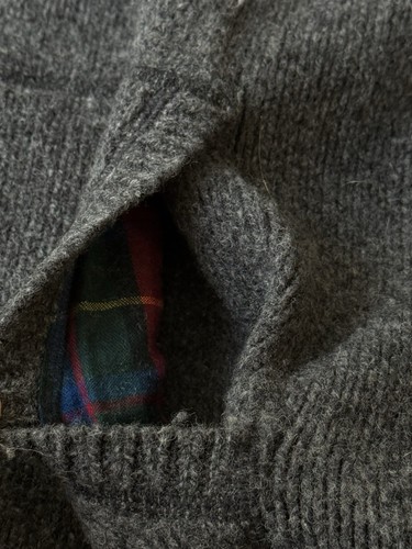 VTG L.L.Bean Classic Ragg Wool Anorak Sweater Men's Drawstring Cozy Outdoors XXL - Picture 6 of 9