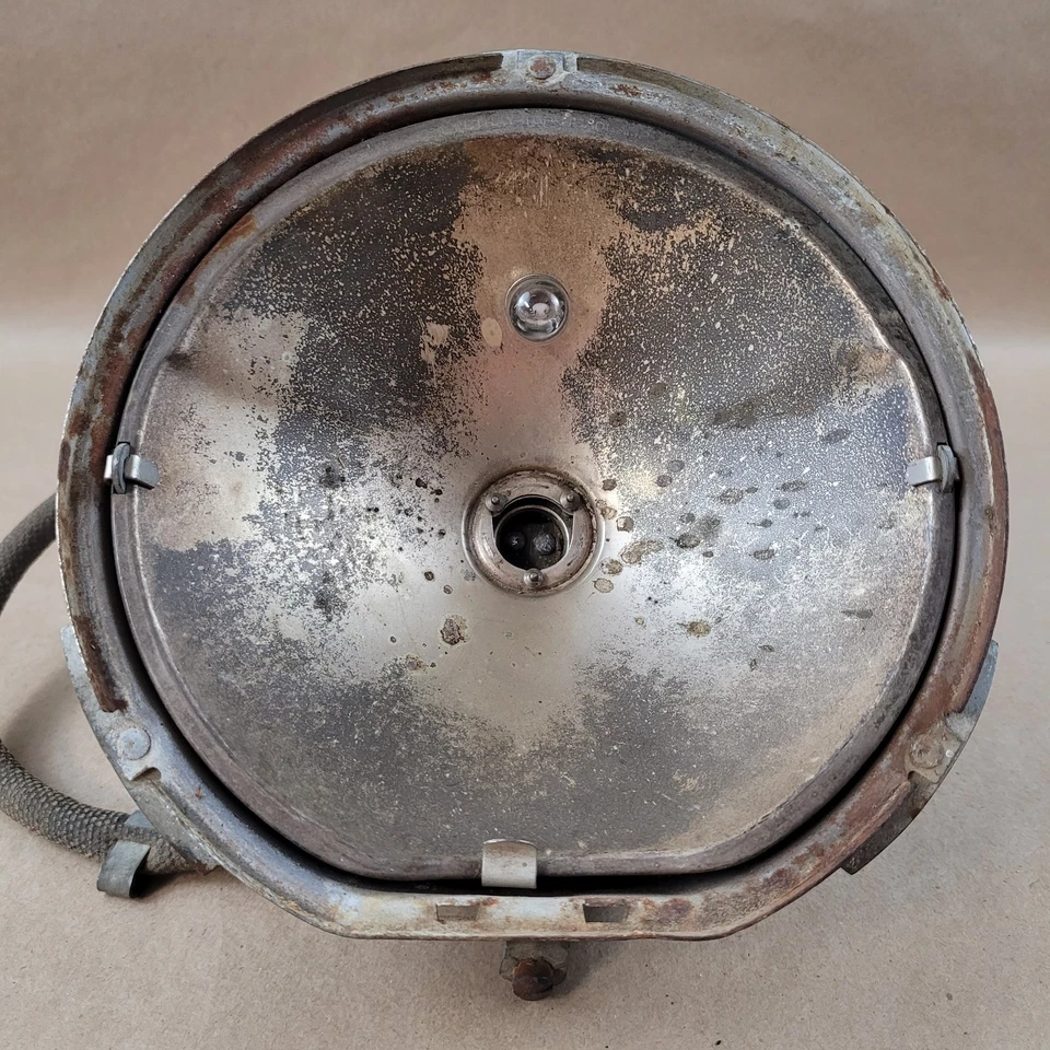 Oldsmobile F-37 1937 conjunto de cucharón de inserción de faros con cableado izquierdo derecho ¡Funciona! Foto 3 de 4