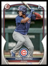 Pedro Ramirez 2023 Bowman Prospects Chicago Cubs #BP-2