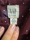 GAP Girls Burgundy Polka Dots Dress Sz 6/ 7 Excellent!  — photo 2