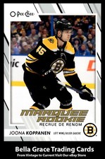 2023-24 O-Pee-Chee Joona Koppanen #552 Boston Bruins Marquee Rookie NHL Hockey 
