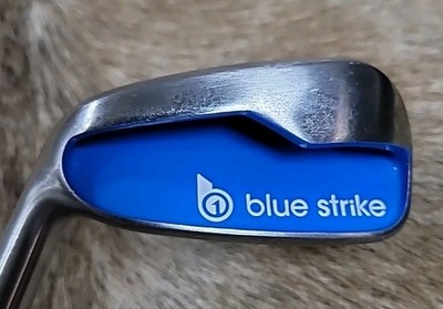 Blue Strike 6 Iron Swing Trainer With Impact Bow/Slider LEFT HAND