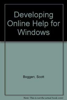 Developing Online Help for Windows/Book and Disk von Bog... | Buch | Zustand gut