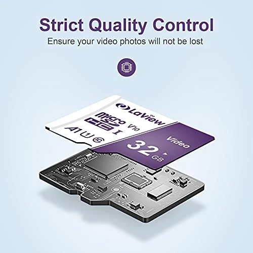 Micro SD Card, MicroSDXC UHS-I Memory Card - 100MB/s, 667X, U1, Class10, 32GB - Image 2 of 4