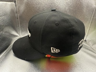 SS17 Supreme New Era Playboy Black box logo fitted cap hat size 7